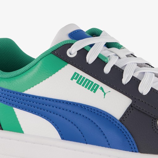 Caven 2.0 Block kinder sneakers wit blauw