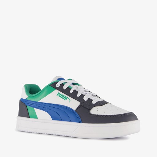 Caven 2.0 Block kinder sneakers wit blauw