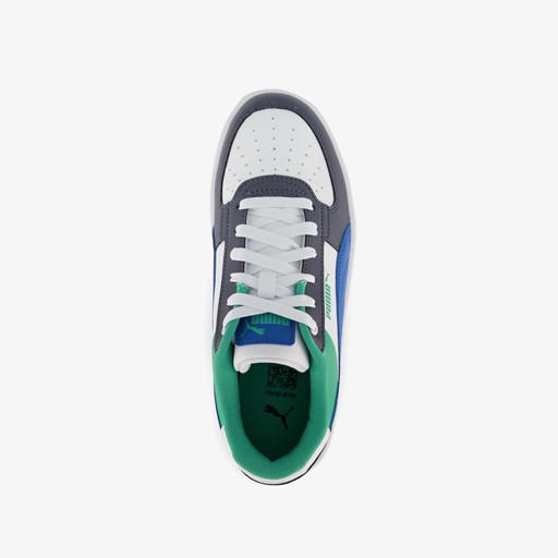 Caven 2.0 Block kinder sneakers wit blauw