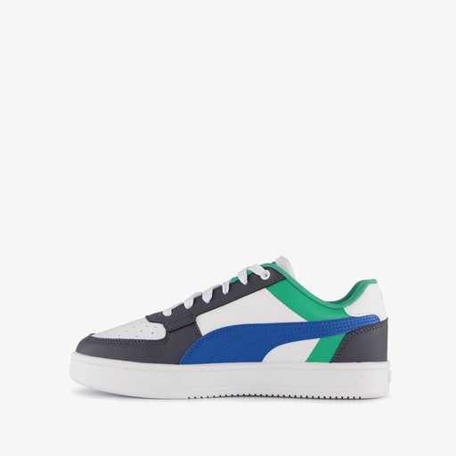 Caven 2.0 Block kinder sneakers wit blauw