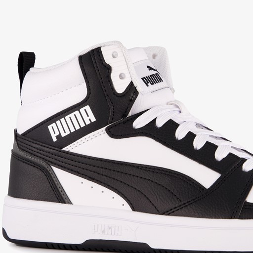 Rebound V6 Mid jongens sneakers zwart wit