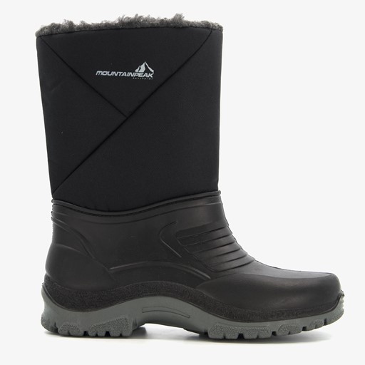 Gevoerde heren snowboots zwart