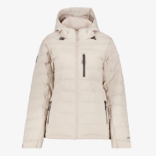 Dames ski-jas beige