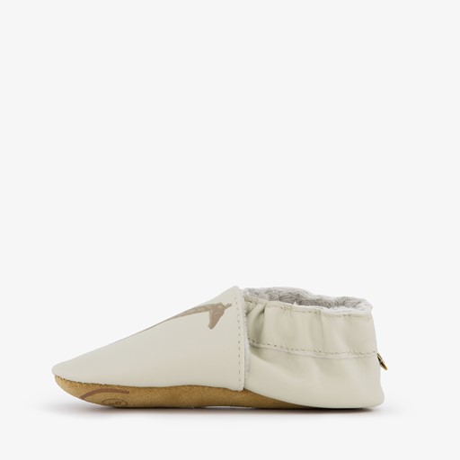 Leren babyschoenen met dieren