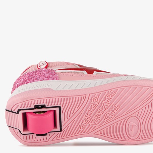 Meisjes sneakers met wieltjes roze