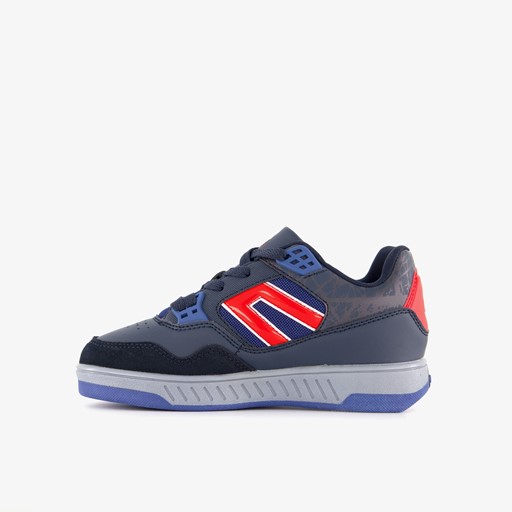 Jongens sneakers met wieltjes blauw