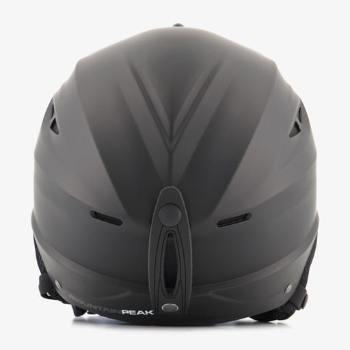 Heren dames skihelm zwart