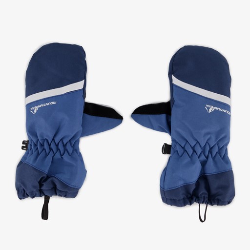 Kinder skiwanten blauw