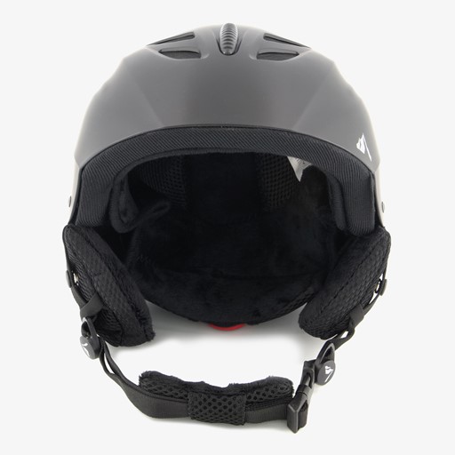 Heren dames skihelm zwart