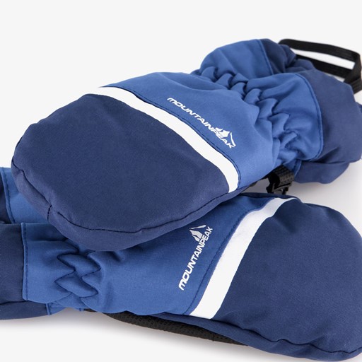 Kinder skiwanten blauw