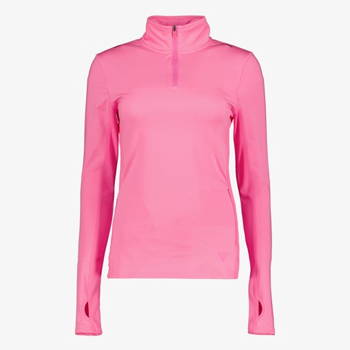 Dames hardloop pully lichtroze