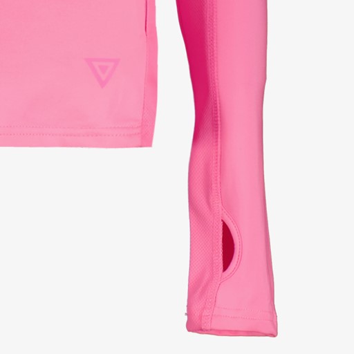 Dames hardloop pully lichtroze