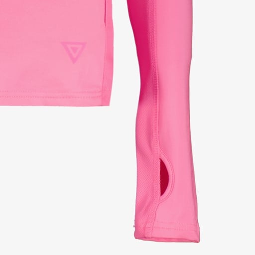 Dames hardloop pully lichtroze