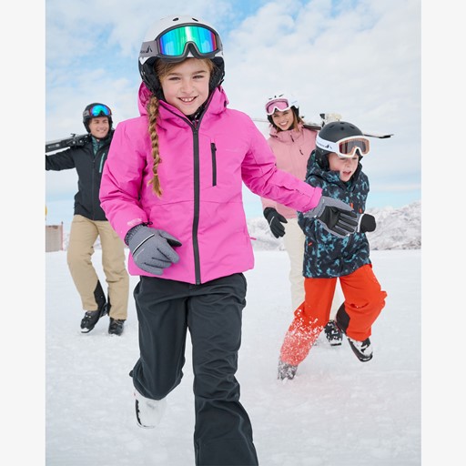 Kinder ski-jas roze