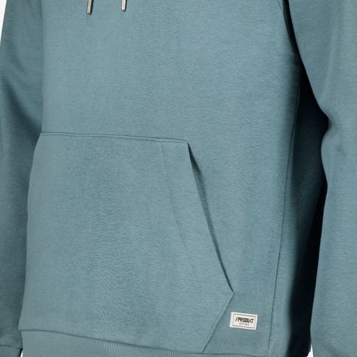 Heren hoodie blauw