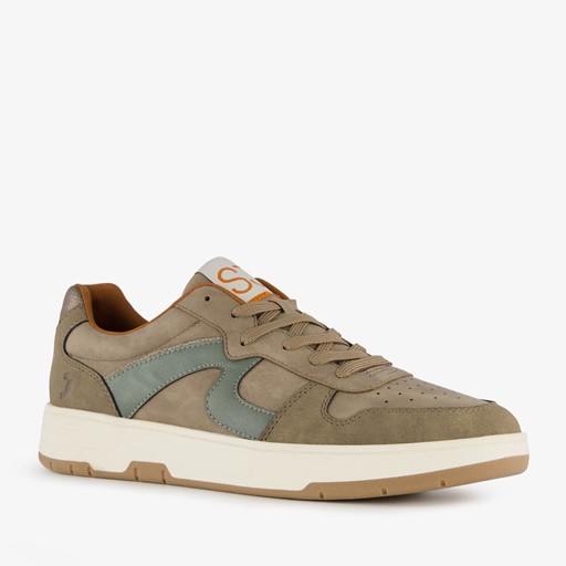 Heren sneakers beige