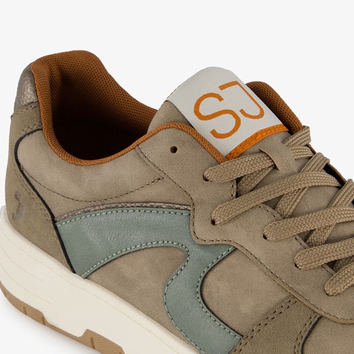 Heren sneakers beige