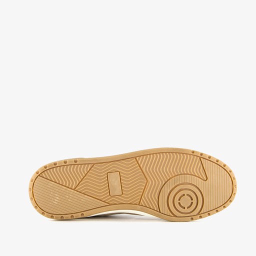 Heren sneakers beige groen