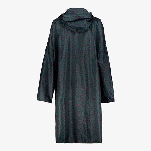 Regenponcho met luipaardprint