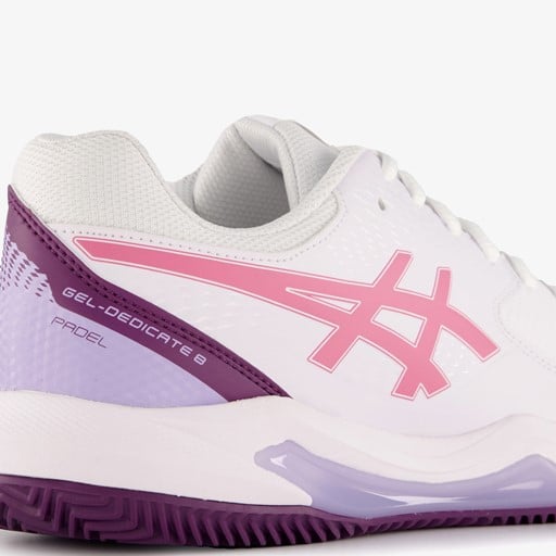 Gel Dedicate 8 dames padelschoenen wit