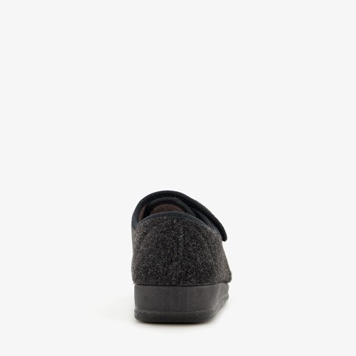 Heren pantoffels grijs