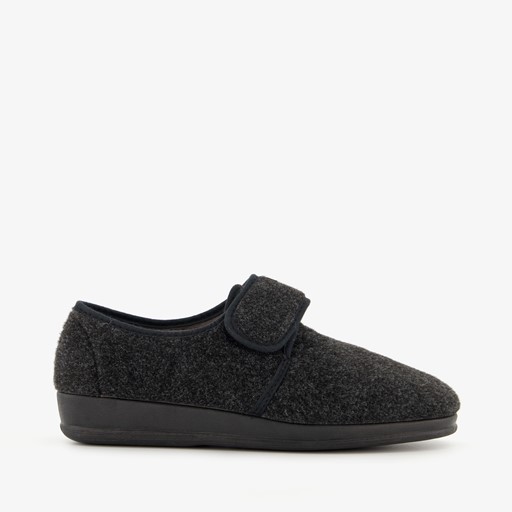 Heren pantoffels grijs