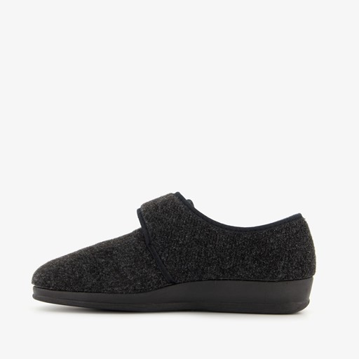 Heren pantoffels grijs