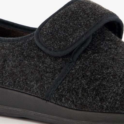 Heren pantoffels grijs