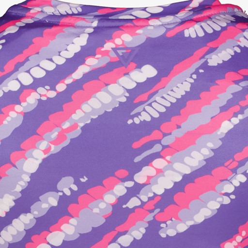 Dry meisjes sport T-shirt paars met print