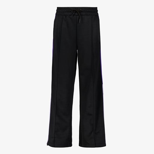 Meisjes trainingsbroek zwart paars