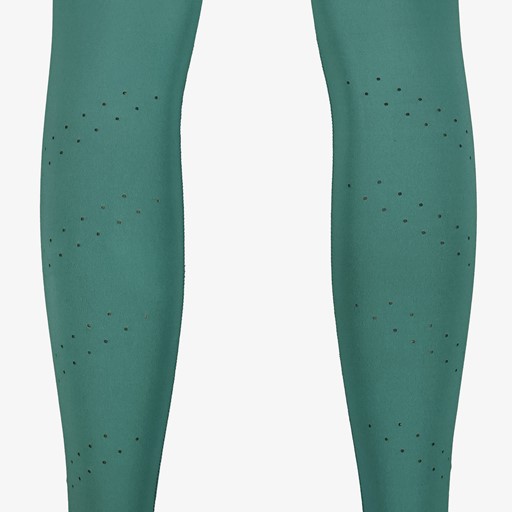 Dames sportlegging groen blauw