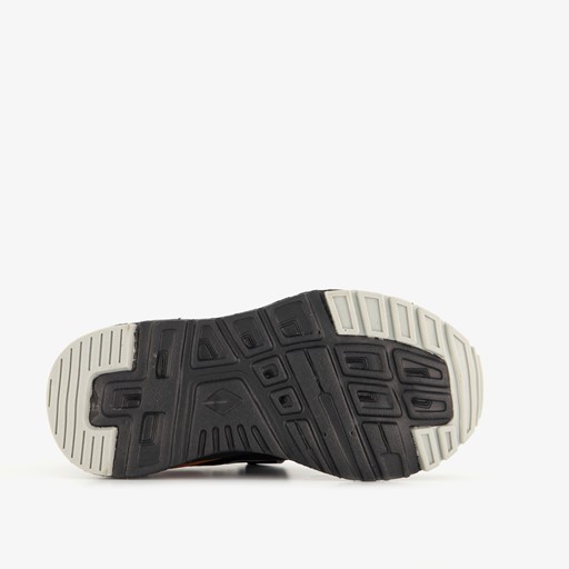 Jongens sneakers zwart oranje