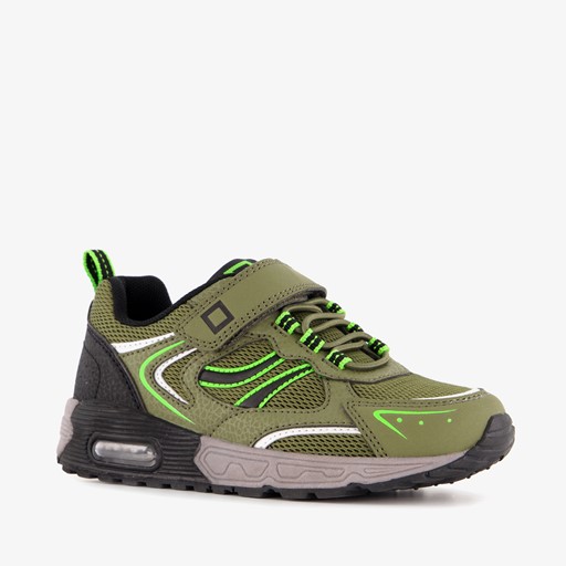 Jongens sneakers met airzool groen