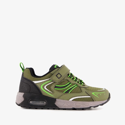 Jongens sneakers met airzool groen