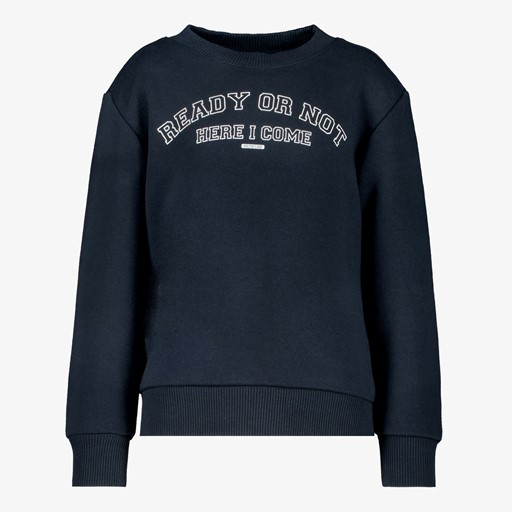 Jongens sweater blauw