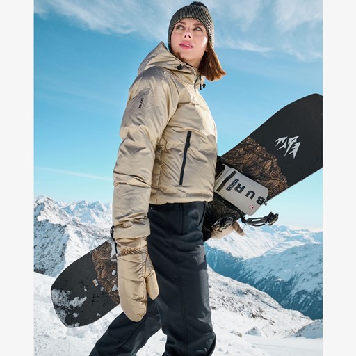 Dames skiwanten goud