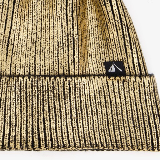 Dames muts goudkleurig