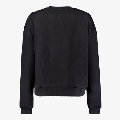 Dames trui met strik zwart