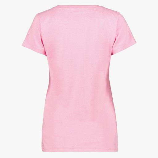 Dames T-shirt met cocktail roze