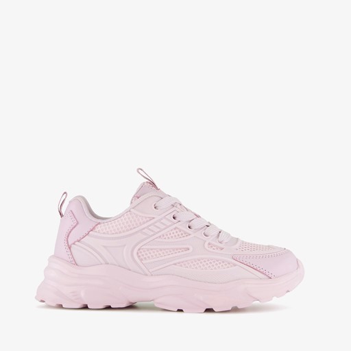 Meisjes dad sneakers lila