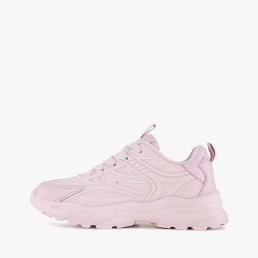 Meisjes dad sneakers lila