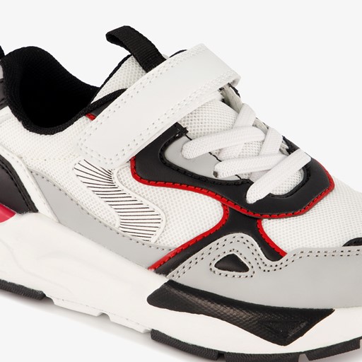 Jongens sneakers zwart wit