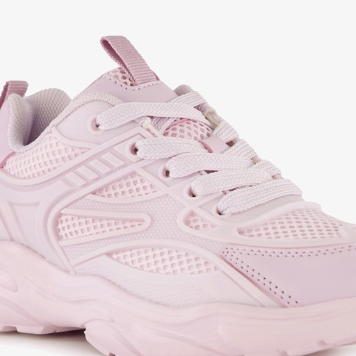 Meisjes dad sneakers lila