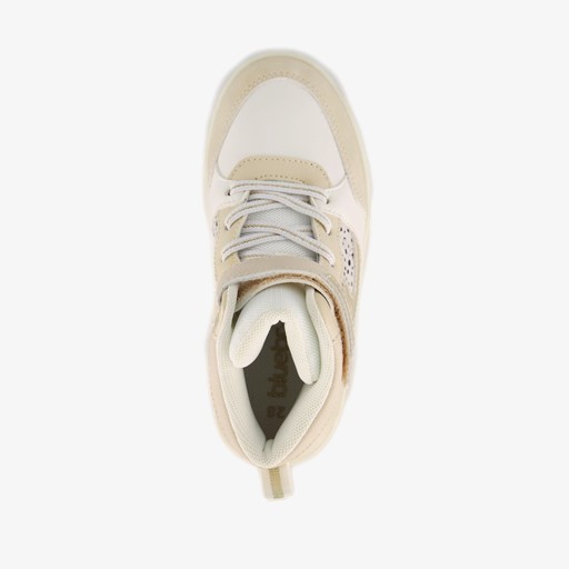 Hoge meisjes sneakers goud