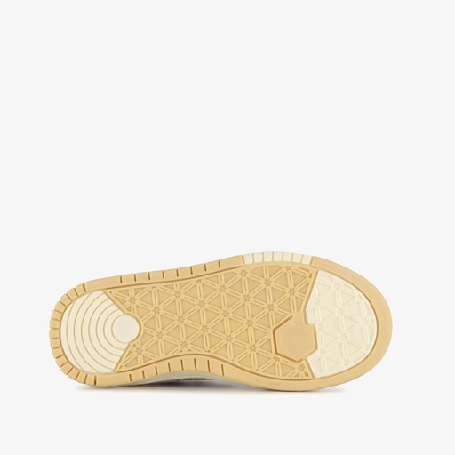 Hoge meisjes sneakers goud