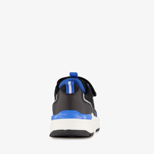 Jongens sneakers zwart blauw