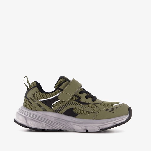 Jongens sneakers groen zwart