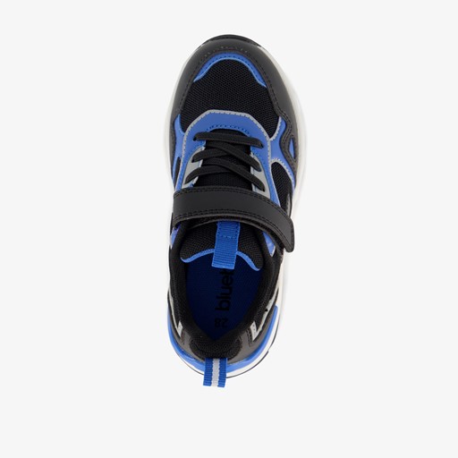 Jongens sneakers zwart blauw