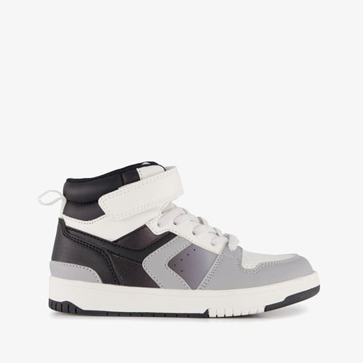 Hoge jongens sneakers zwart wit