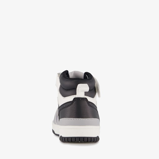 Hoge jongens sneakers zwart wit